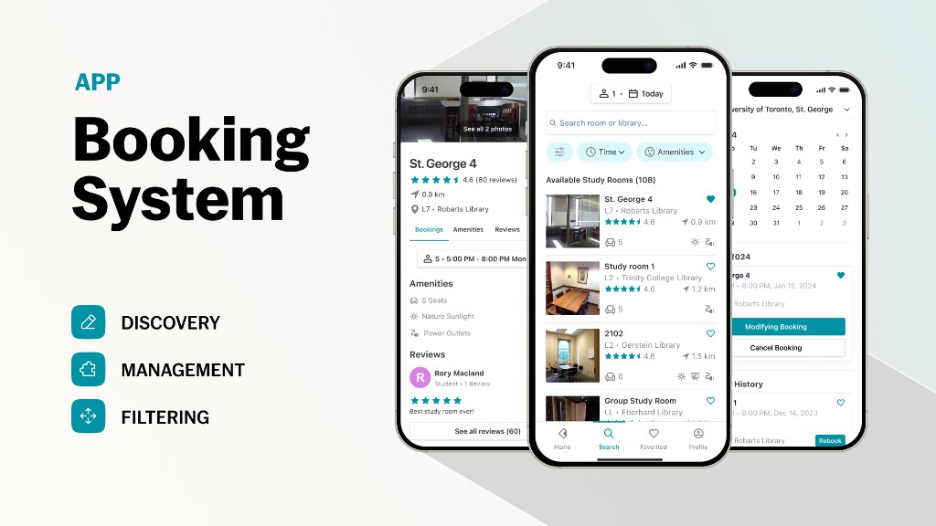 Booking System — case study cover