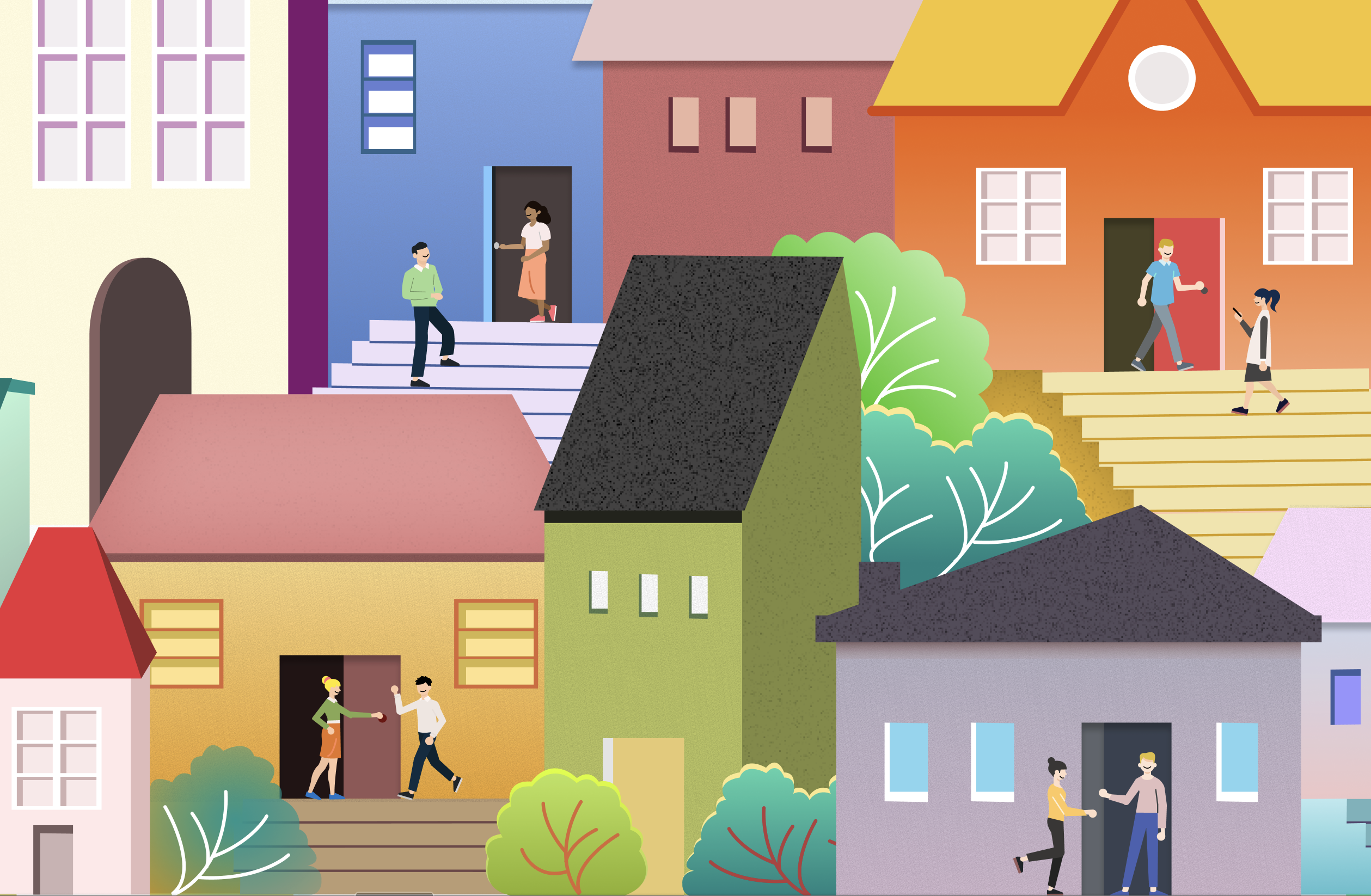 Illustration — Mini Town-1