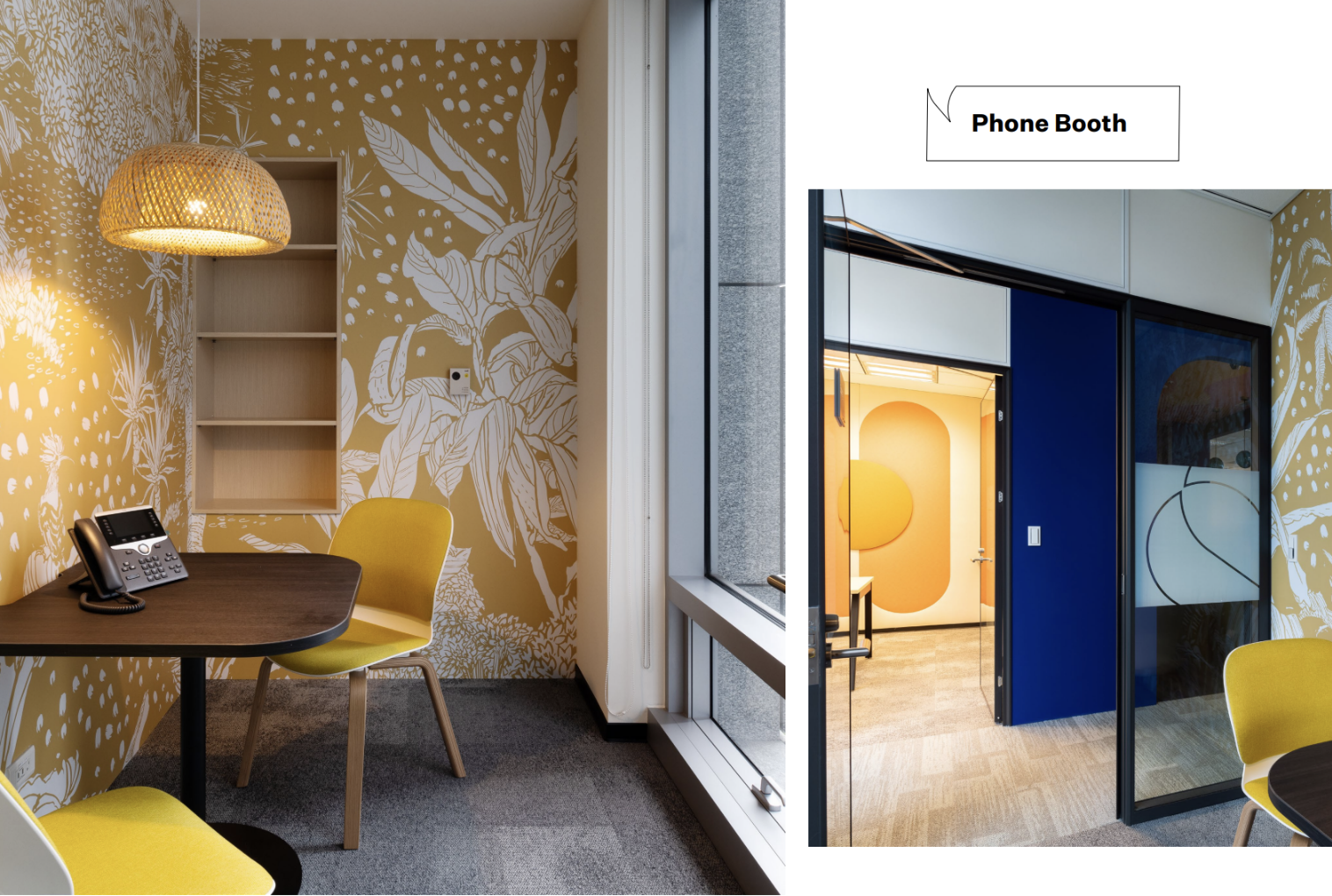 Workplace Strategy — Focus and phone-booth strategy.